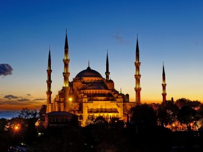 Profilo skyline di istanbul
